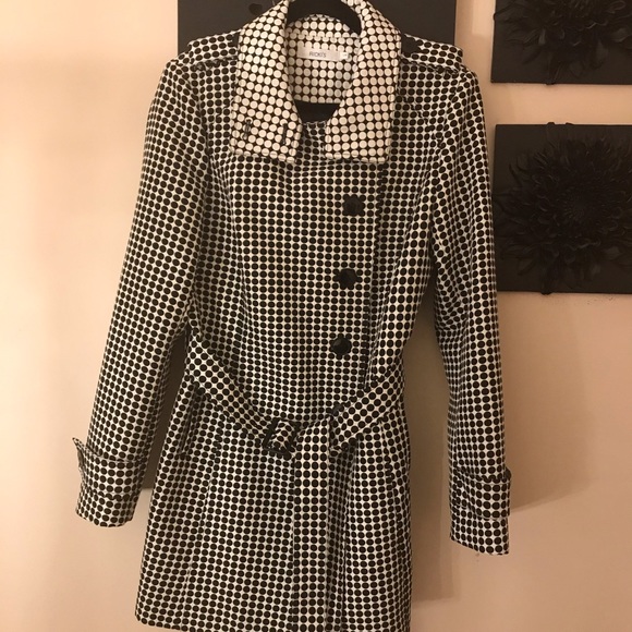 Ricki's Jackets & Blazers - Polka dot trench coat